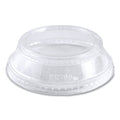 PLA Clear Cold Cup Lids, Dome Lid, Fits 2 oz Portion Cup and 9 oz to 24 oz Cups, PK1000