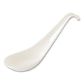 TPLA Compostable Cutlery, Asian Soup Spoon, White, 500PK