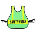 Safety Watch Traffic Vest, Lime Green