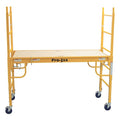 Pro-Jax Utility Scaffold w/Guardrails - 8' L x 6' H