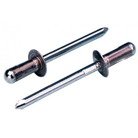 Blind Rivet, Large Flanged Head, 4000 PK
