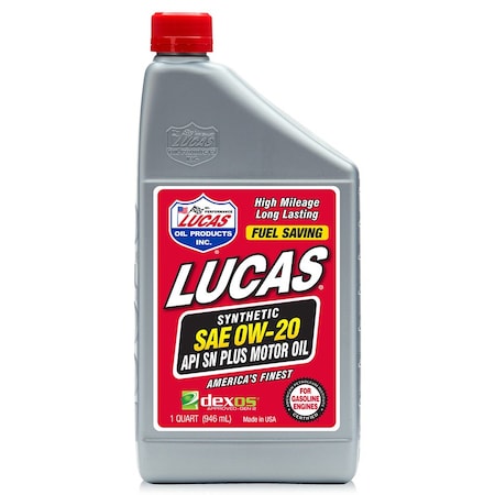 Synthetic Sae 5W-20 Motor Oil, 1x1/55 Gal