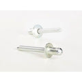 Blind Rivet, 1/4 in Dia., Steel Body, 1500 PK