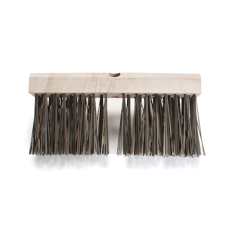 Broom Head, Gray, 5 in L Bristles