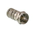 RG6 F Male 1 Pc Twist,On,75 Ohm,PK10