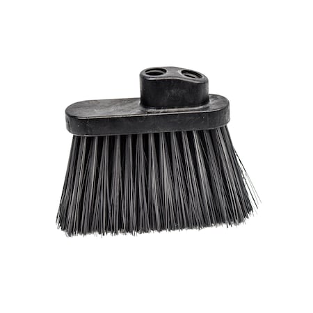 Broom Head, Black, 4 in L Bristles