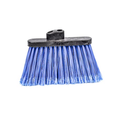Broom Head, Blue, 7 in L Bristles