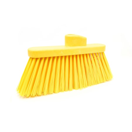 Broom Head, Yellow, 4 in L Bristles