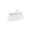 Broom Head, White, 4 in L Bristles