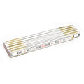 5/8" x 6' Red End Flat Reading Wood Rule