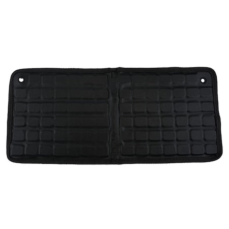 Magnetic Tool Mat, 1/4 in x 8 7/8 in, Black