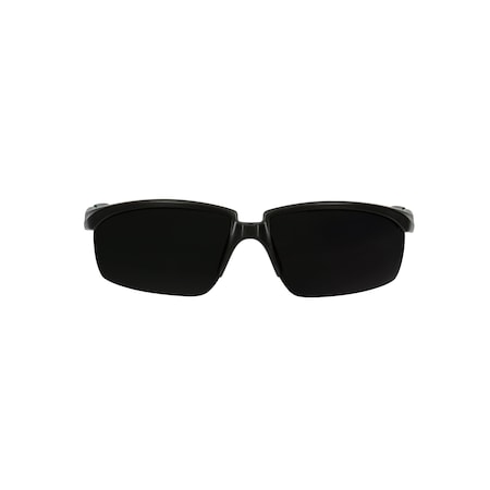 Series 2000, Safety Glasses, Anti-Scratch, Green/Black Frame, 20 PK