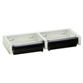 Toilet Tissue Dispenser for Two Rolls