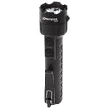 Black LED Industrial Handheld Flashlight, Alkaline AA, 240/120lm