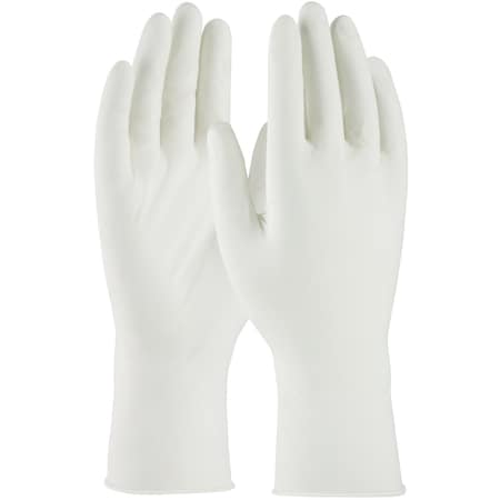 Disposable Gloves, Nitrile, White, L, 1000 PK
