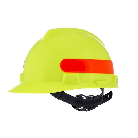 Hard Hat, V-Gard, Polyethylene, 4-Point Point One-Touch (4-Point), Type 1, Class E