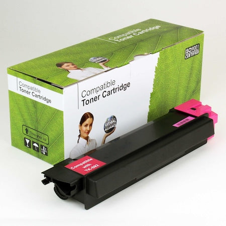 Refurbished Compatible Toner For TK592, Magenta, 5K Pages