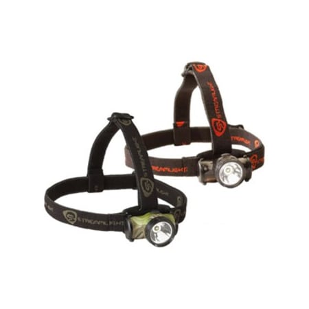 Industrial Headlamp, 50/10 lm, Black Body