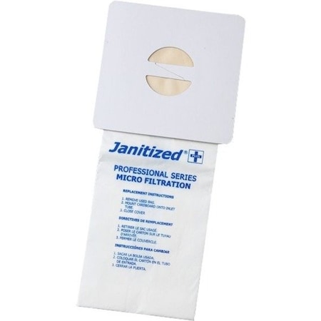 Filter Bag, Tennant 3000/3050, 611780, PK10, 2-ply, Micro Filter, 10 PK