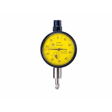 Dial Indicator, 0 to 0.250 In, 0-100