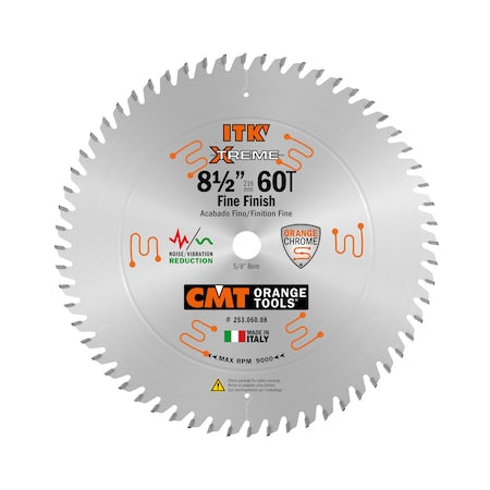 ITK Compnd Miter Saw Blade, 8-1/2" dia