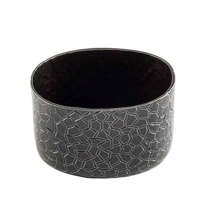 Sugar Packet Holder, Oval, Black Finish