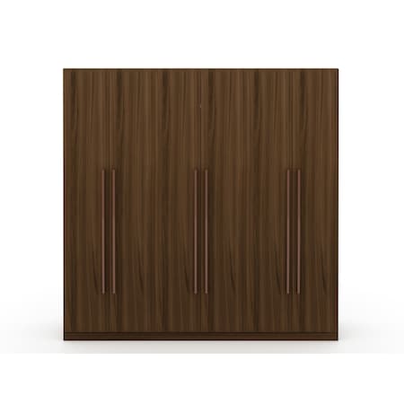 Modern Freestanding Wardrobe Armoire Clo