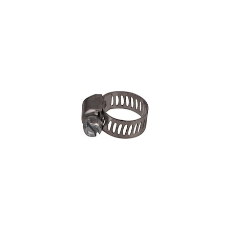 Worm Gear Hose Clamps No 4 Mini 1/4-5/8"" Clamp Rng,PK10