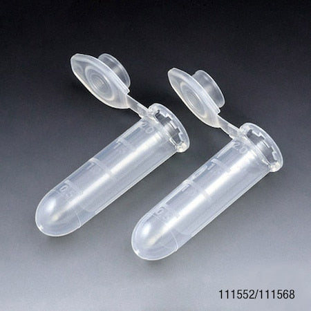 Microcentrifuge Tube, 2mL, Pp, PK1000