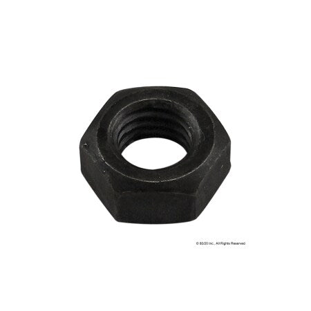 Hex Nut, M5-0.8, Steel, Zinc Plated