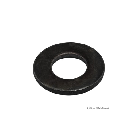 Flat Washer, For Screw Size M4 , Steel Zinc Plated Finish