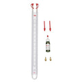 Manometer, range 50-0-50, 18-1/2 oz water or mercury required.