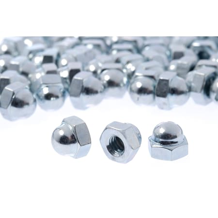 Nylon Insert Lock Nut, 3/8""-16, Grade 8, Yellow Zinc