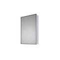 16"" x 36"" Euroline Flush Mounted SS Framed Medicine Cabinet