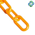 Safety Orange Plastic Chain 2""(#8,51 mm