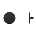Blk Hood Insulation Ret 6mm Hole 10mm Stem L PK15