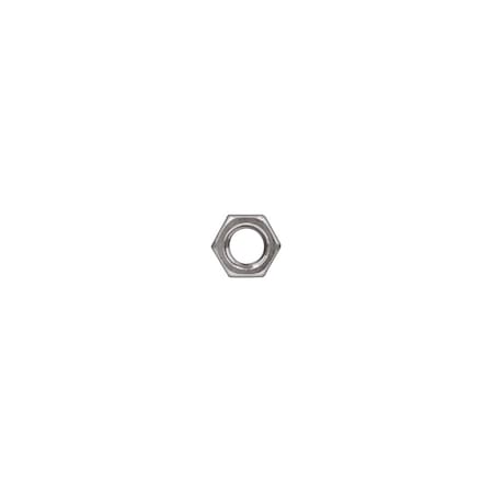 Hex Nut, 7/16"-14, Bright Zinc Plated