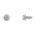 SS License Plate Screws 6.3-1.81X20mm Phil Hex Head PK50