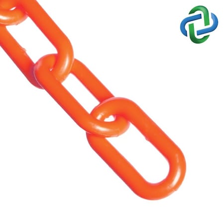 Heavy Duty,Safety Orange Plastic Chain