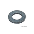 Flat Washer, For Screw Size M6 , Steel Zinc Plated Finish