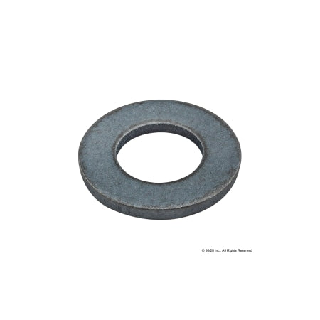 Flat Washer, For Screw Size M8 , Steel Zinc Plated Finish