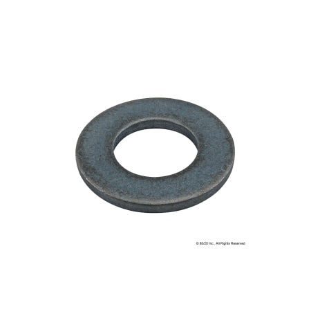 Flat Washer, For Screw Size M10 , Steel Zinc Plated Finish