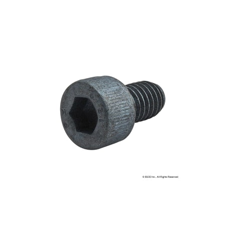 M6-1.00 Socket Head Cap Screw, Blue Zinc Plated Steel, 10 mm Length