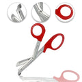 EMT Medical Shears, 7.25", Red