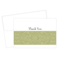 Thank You Card and Envelopes,Sage,PK50