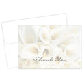Thank You Card W/Envelope, White Ca, PK50