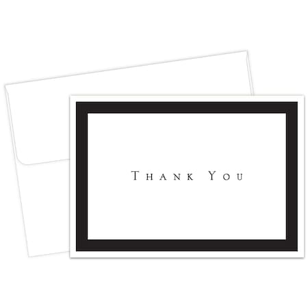 Thank You Card and Envelopes, Tuxed, PK50