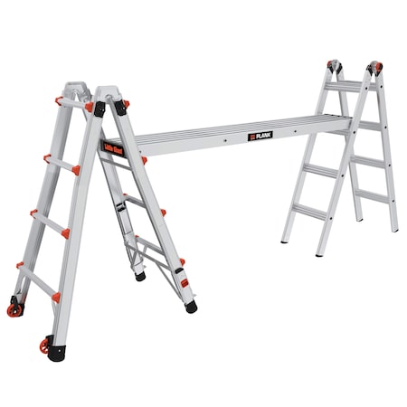 Adj. Aluminum 2-Person Plank, 73 in L