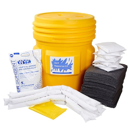 Spill Kit, Universal, 65 gal. Drum