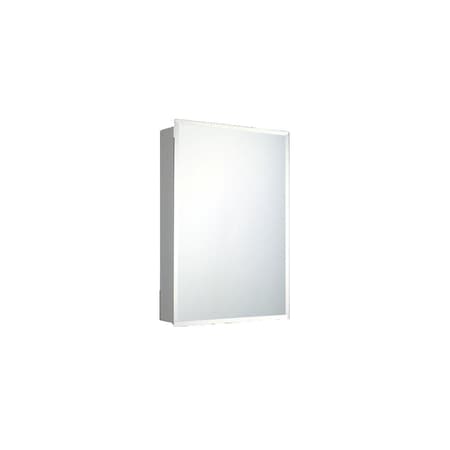 14"" x 20"" Deluxe Surface Mounted Beveled Edge Medicine Cabinet